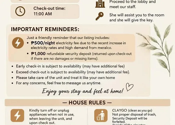Shore Residences With 1bedroom Near Moa *